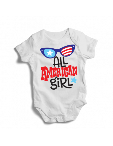 All american girl, baby bodysuit