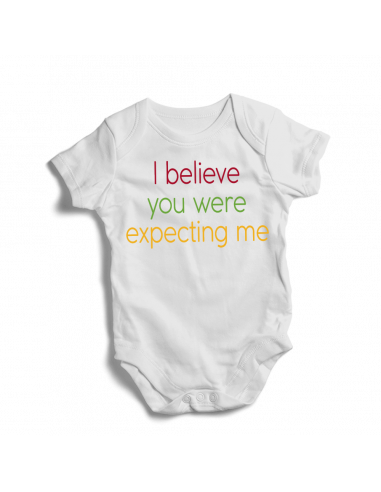 I believe you were expecting me, baby bodysuit