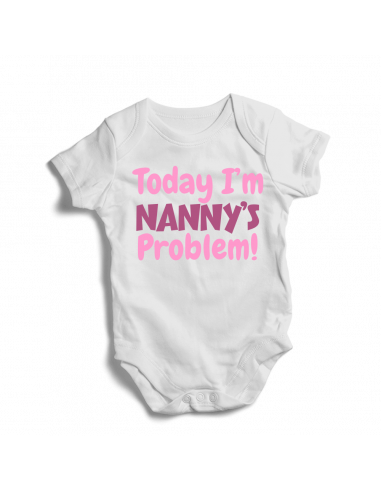 Today I'm nanny's problem! Baby onesies