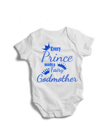 Every prince needs a fairy Godmother, baby bodysuit