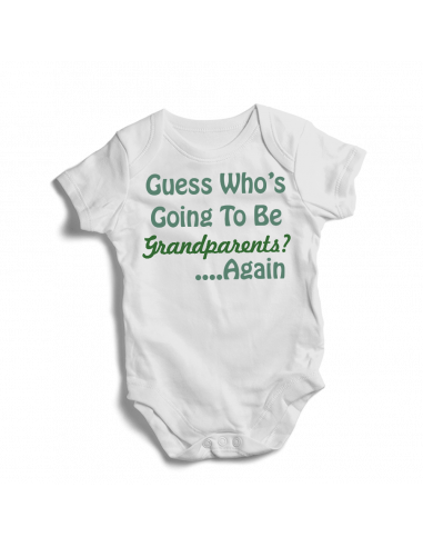 Gues who's going to be grandparents….Again, baby bodysuit