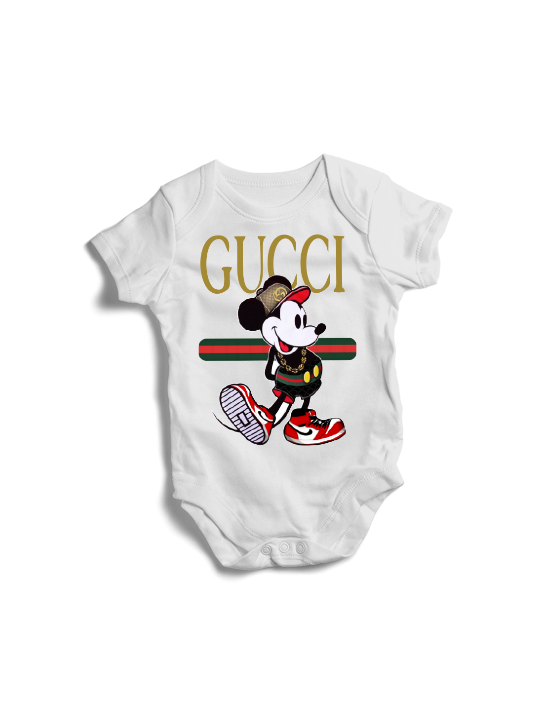 Download Gucci Mickey mouse, baby onesies shop Size New Born ...