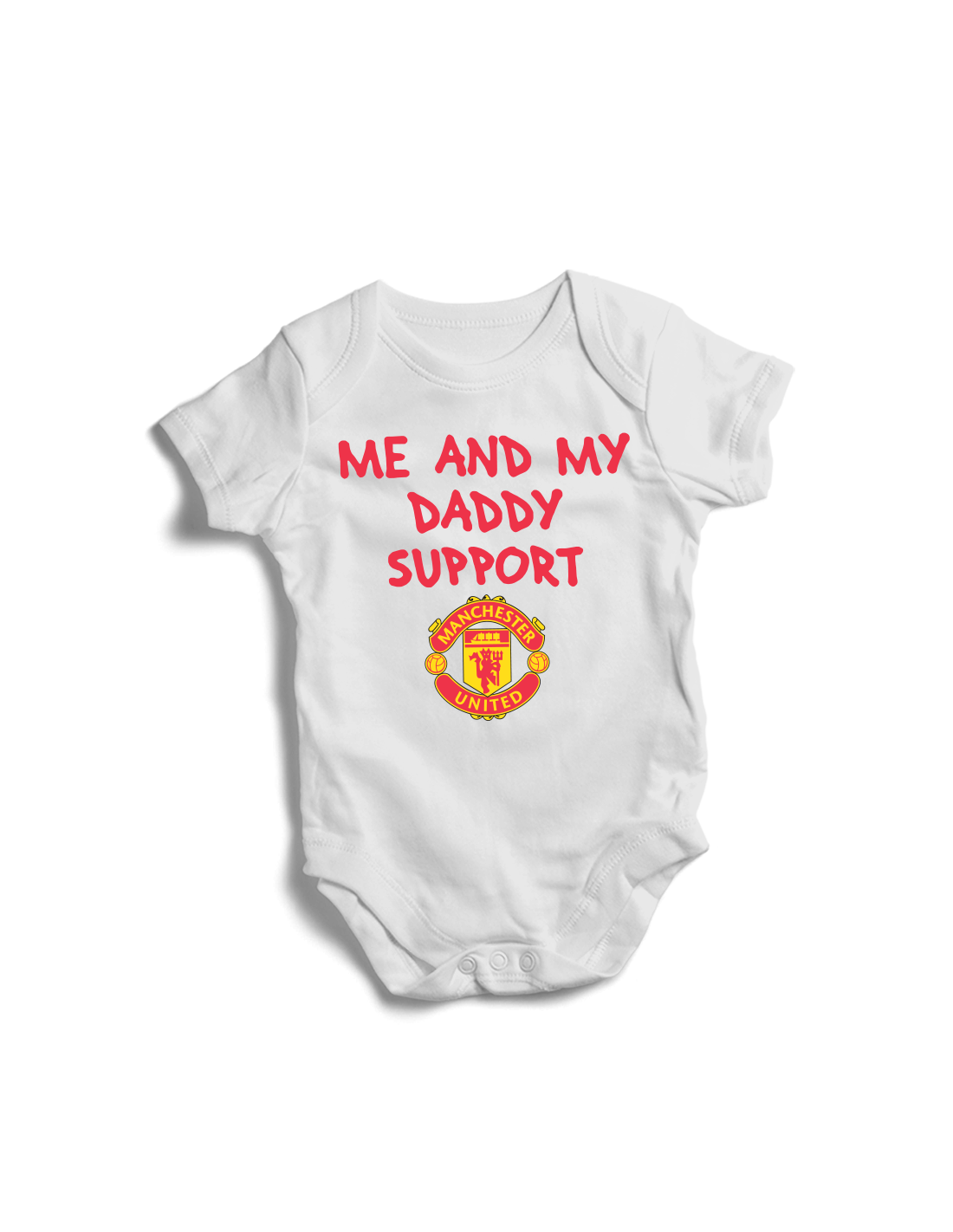 Me And Daddy Liebe Man United Baby Grows Anzug Jungen Body Manchester Utd 