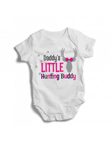 Daddy's Little Hunting buddy, baby girl bodysuit