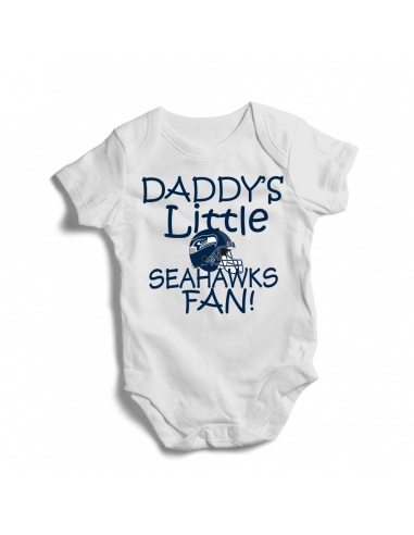Daddy's little Seahawks fan! Baby football fan onesie