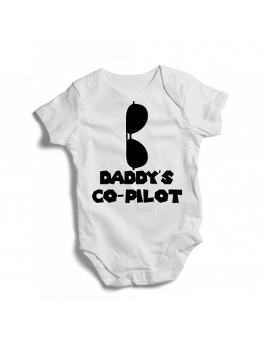 Daddy's CO-Pilot baby bodysuit
