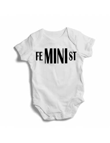 feMINIst baby funny bodysuit